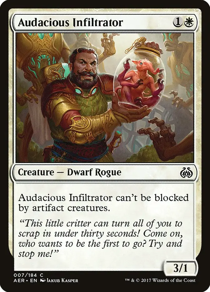 Audacious Infiltrator (Aether Revolt)