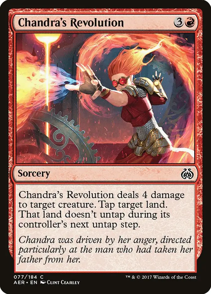 Chandra s Revolution (Aether Revolt)