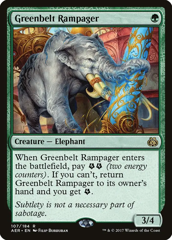 Greenbelt Rampager (Aether Revolt)