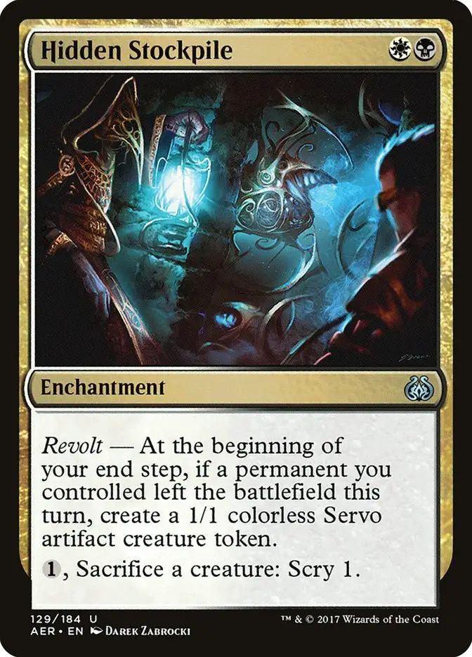 Hidden Stockpile (Aether Revolt)