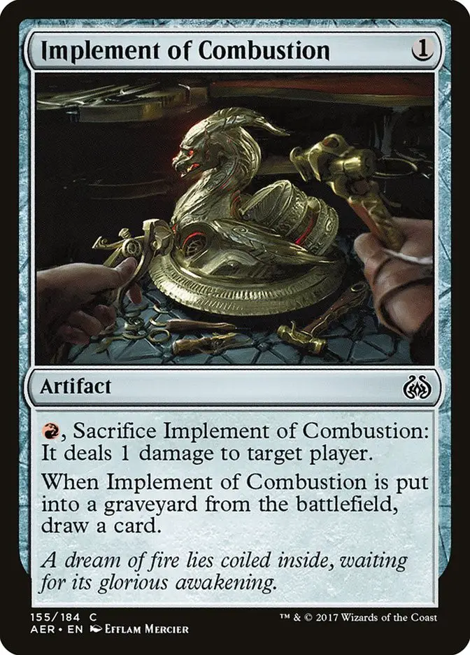 Implement of Combustion (Aether Revolt)