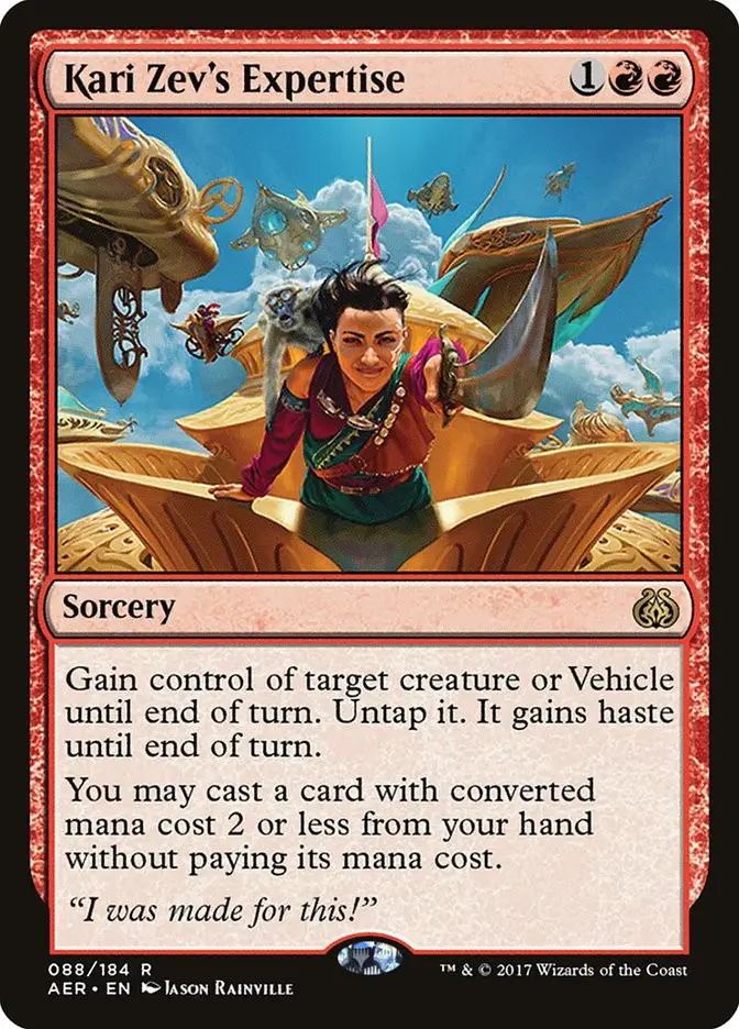 Kari Zev s Expertise (Aether Revolt)