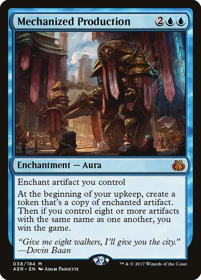 Mechanized Production (Aether Revolt)