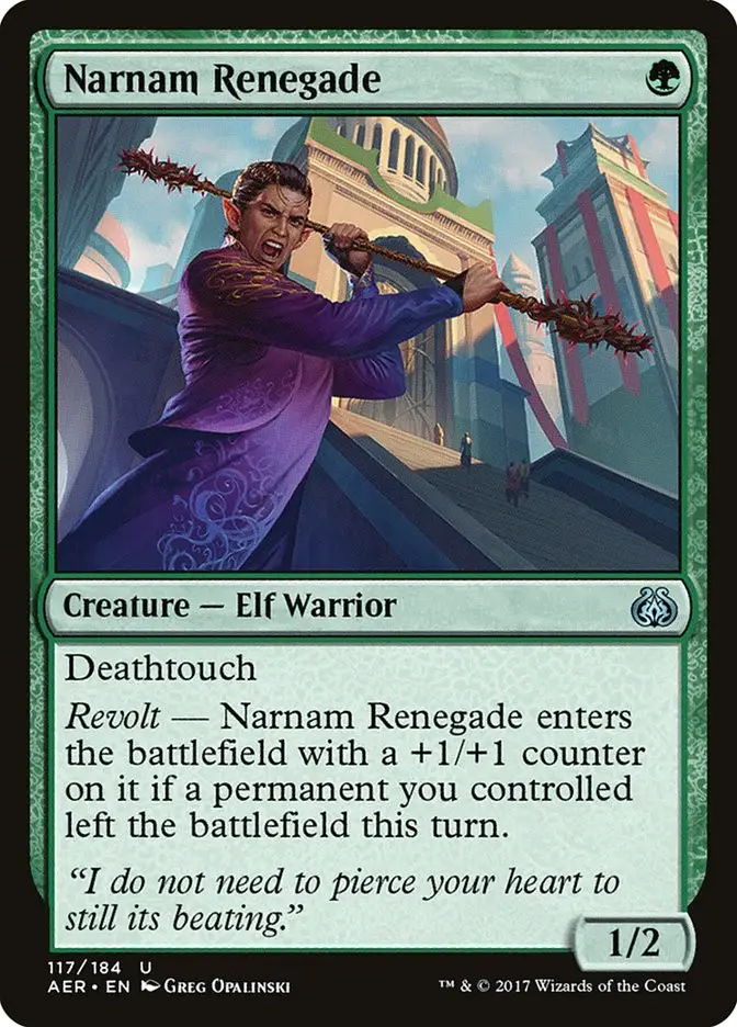 Narnam Renegade (Aether Revolt)