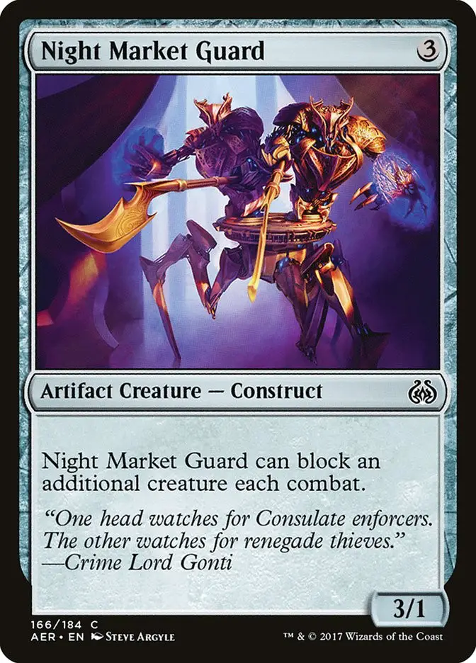 Night Market Guard (Aether Revolt)