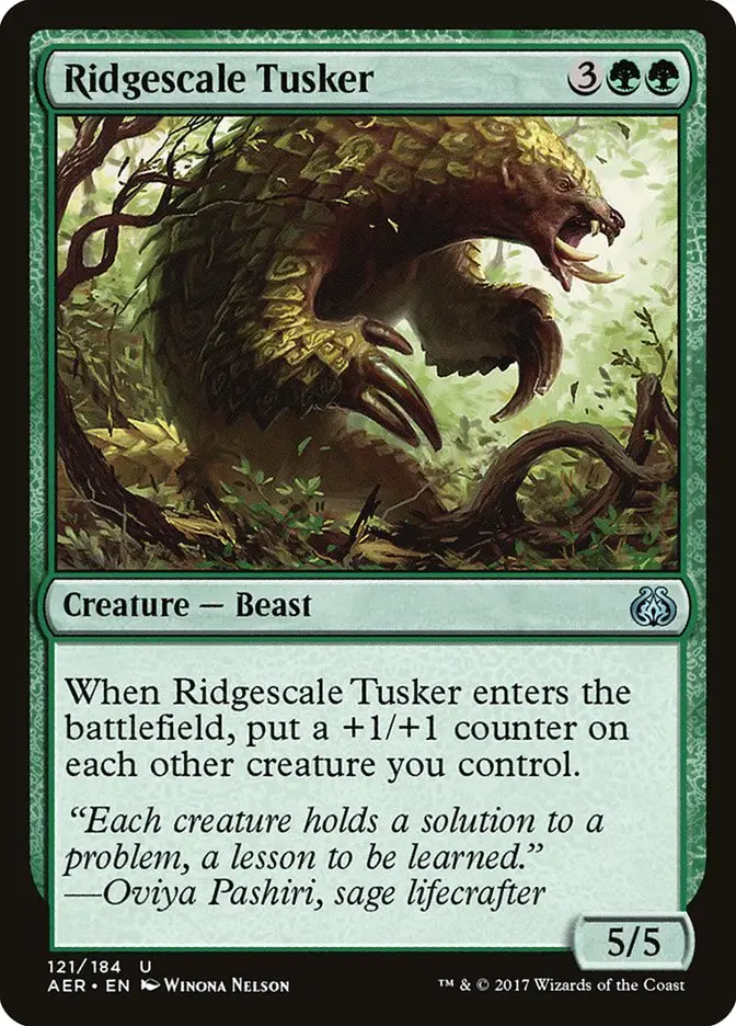 Ridgescale Tusker (Aether Revolt)