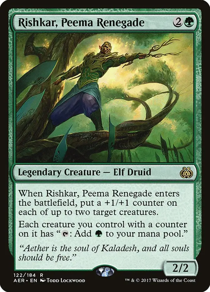 Rishkar  Peema Renegade (Aether Revolt)