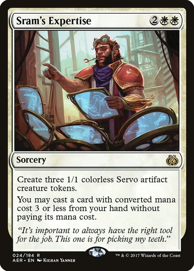 Sram s Expertise (Aether Revolt)