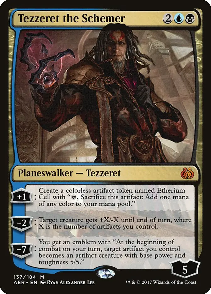 Tezzeret the Schemer (Aether Revolt)