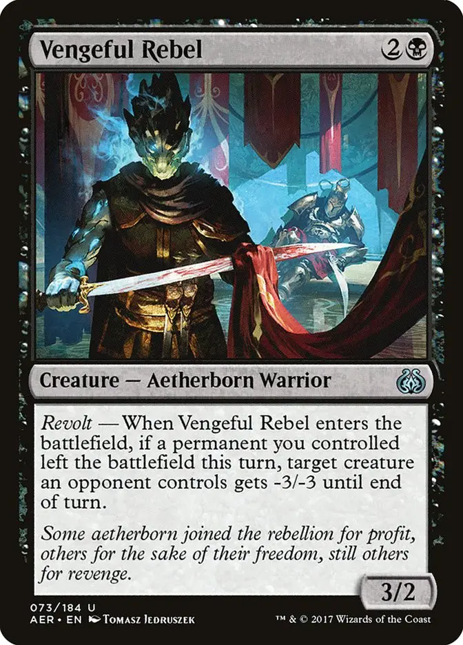 Vengeful Rebel (Aether Revolt)