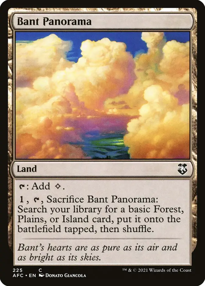 Bant Panorama (Forgotten Realms Commander)
