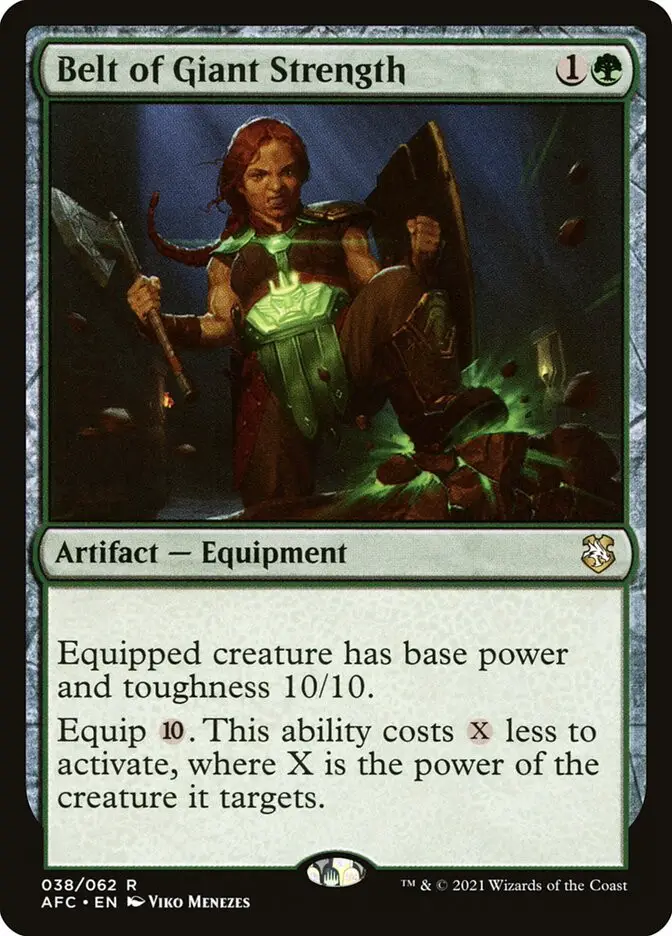 Belt of Giant Strength (Forgotten Realms Commander)