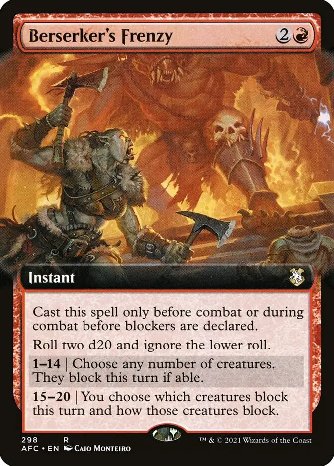Berserker s Frenzy (Forgotten Realms Commander)