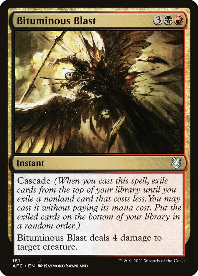 Bituminous Blast (Forgotten Realms Commander)