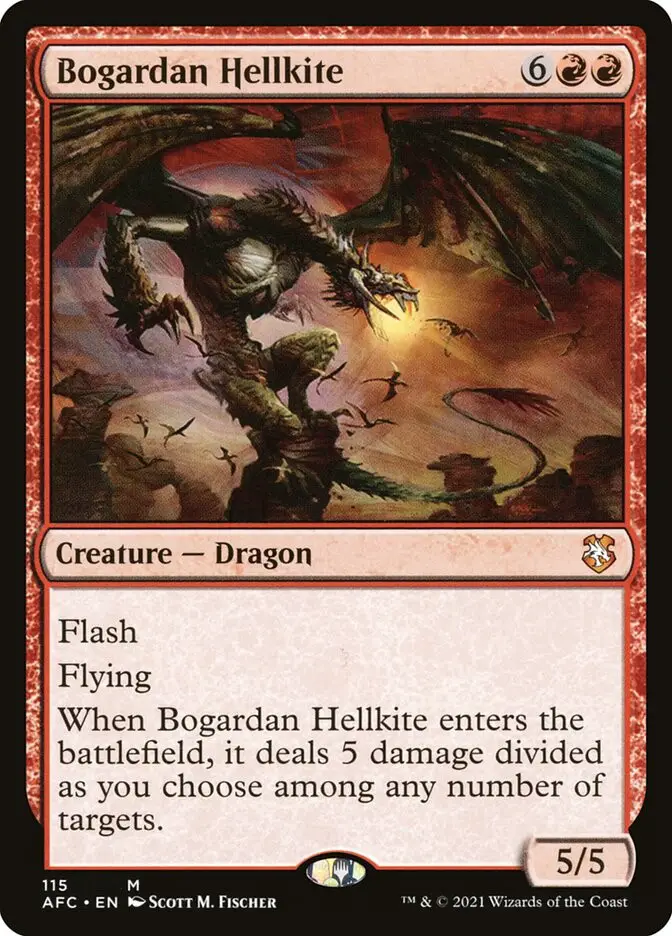 Bogardan Hellkite (Forgotten Realms Commander)
