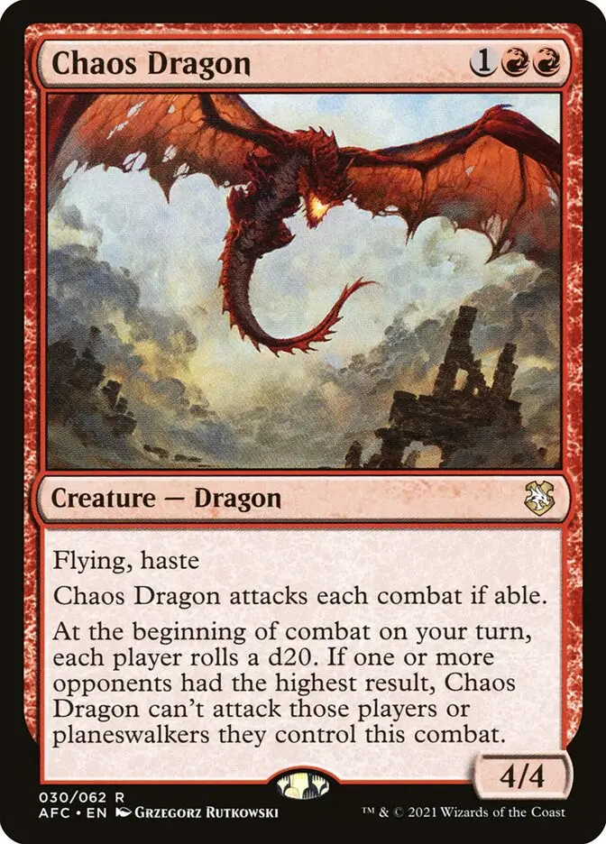 Chaos Dragon (Forgotten Realms Commander)