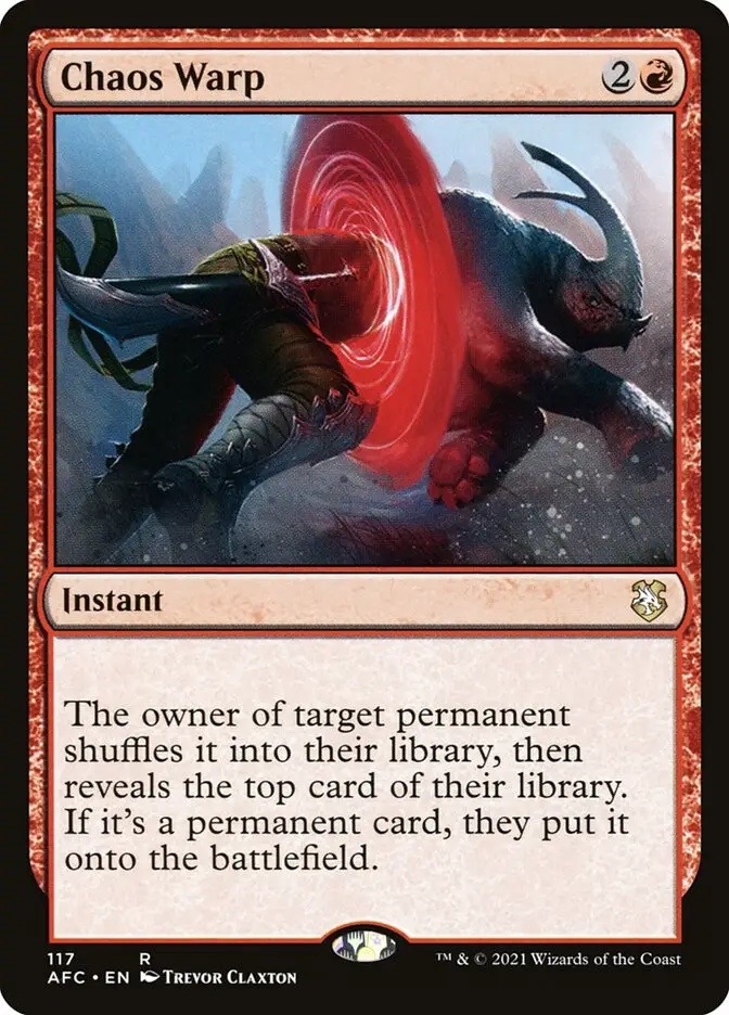 Chaos Warp (Forgotten Realms Commander)