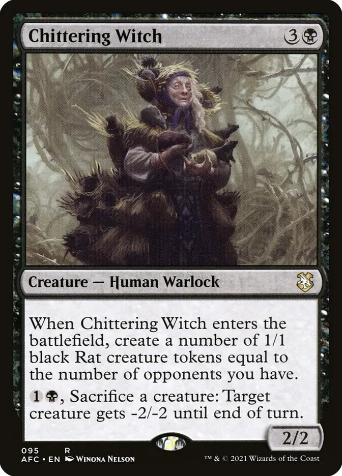 Chittering Witch (Forgotten Realms Commander)