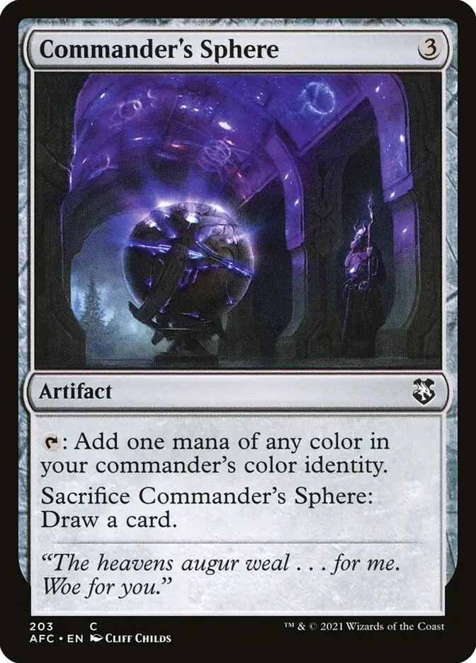 Commander s Sphere (Forgotten Realms Commander)