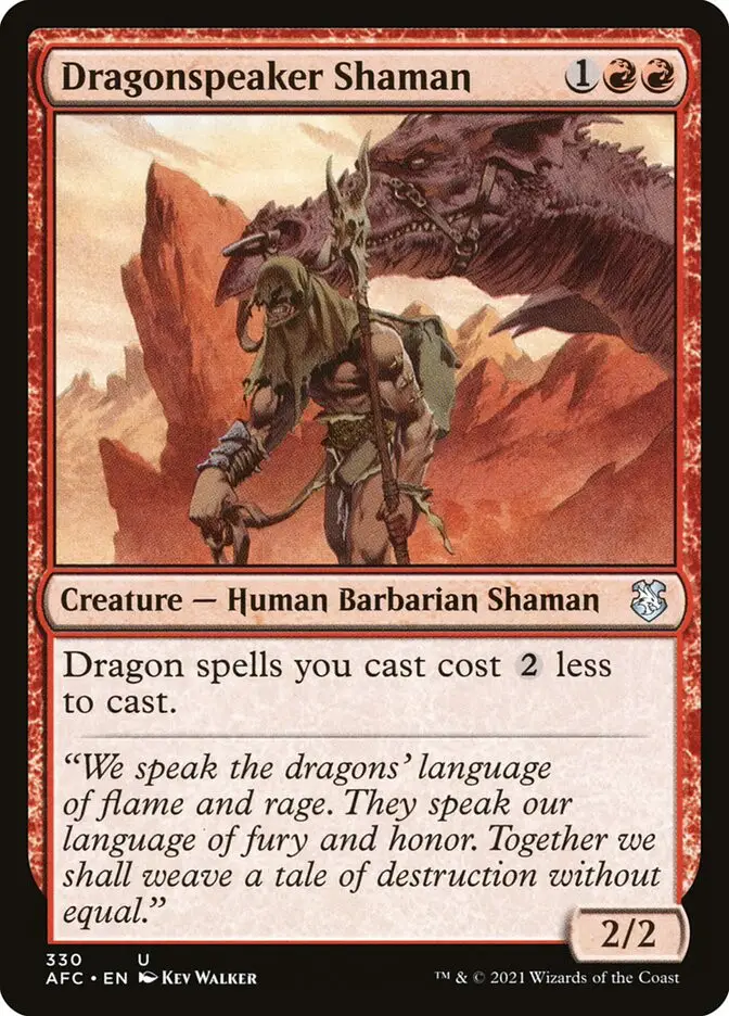 Dragonspeaker Shaman (Forgotten Realms Commander)