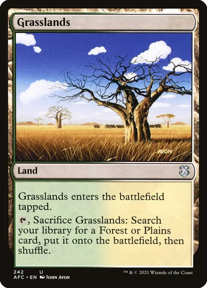 Grasslands (Forgotten Realms Commander)