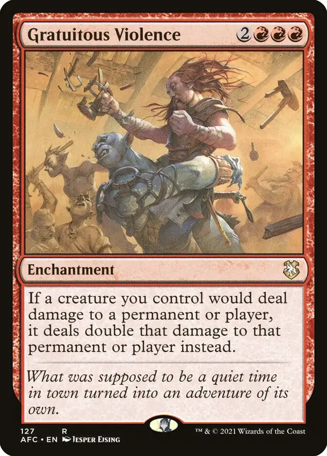 Gratuitous Violence (Forgotten Realms Commander)