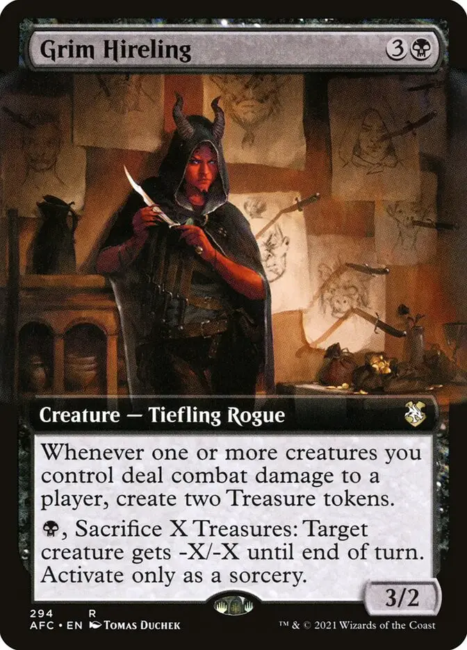 Grim Hireling (Forgotten Realms Commander)