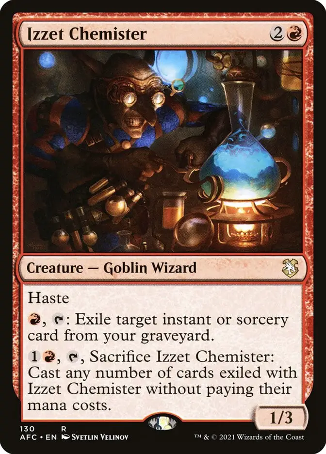 Izzet Chemister (Forgotten Realms Commander)