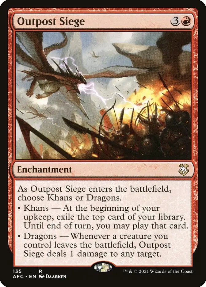 Outpost Siege (Forgotten Realms Commander)