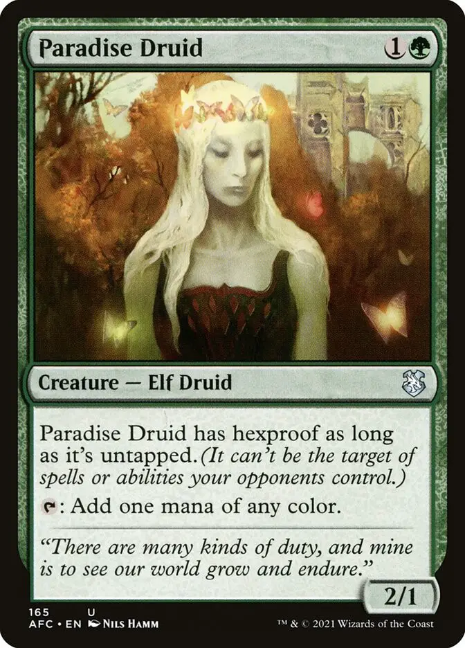 Paradise Druid (Forgotten Realms Commander)