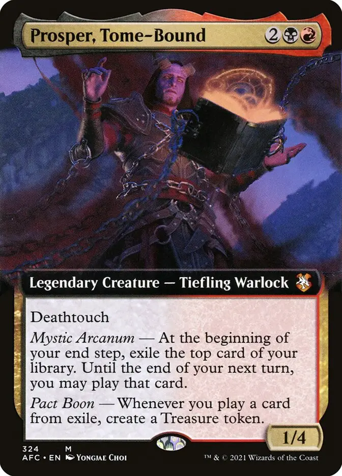 Prosper  Tome Bound (Forgotten Realms Commander)