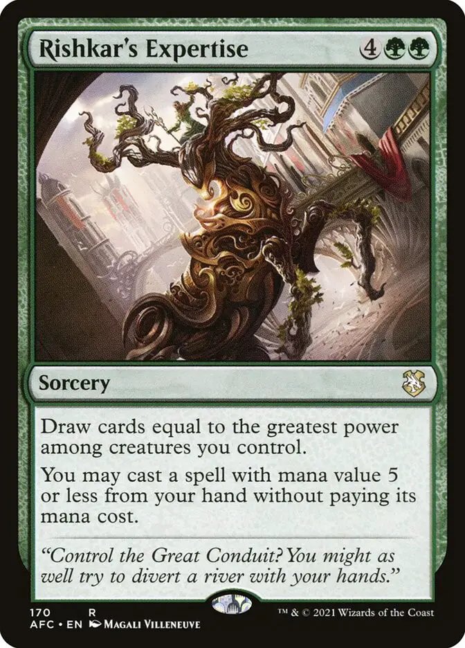 Rishkar s Expertise (Forgotten Realms Commander)