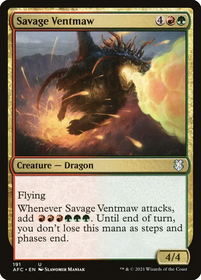 Savage Ventmaw (Forgotten Realms Commander)