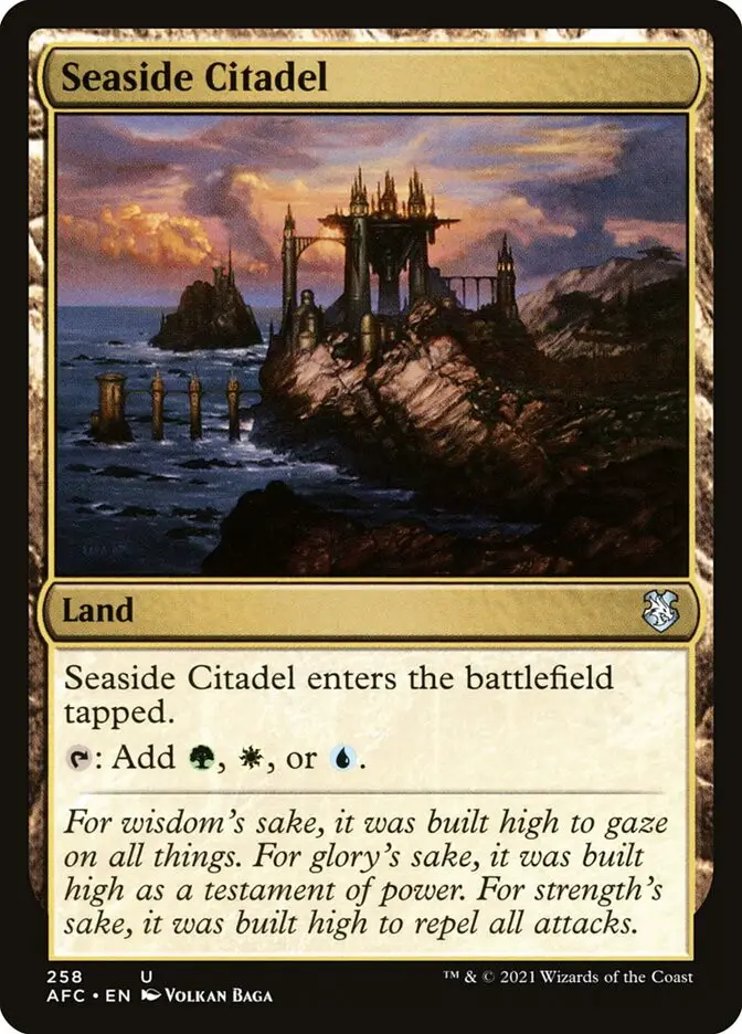 Seaside Citadel (Forgotten Realms Commander)