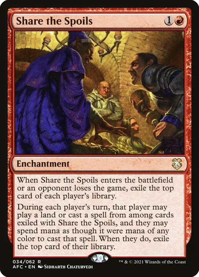 Share the Spoils (Forgotten Realms Commander)