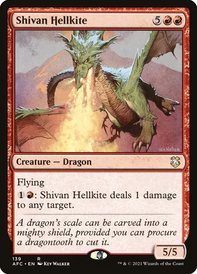 Shivan Hellkite (Forgotten Realms Commander)
