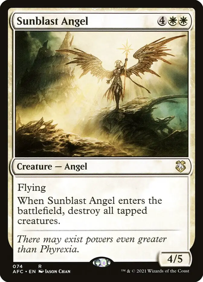 Sunblast Angel (Forgotten Realms Commander)