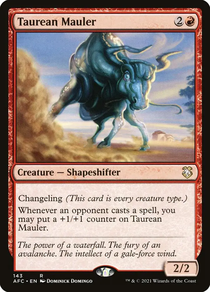 Taurean Mauler (Forgotten Realms Commander)