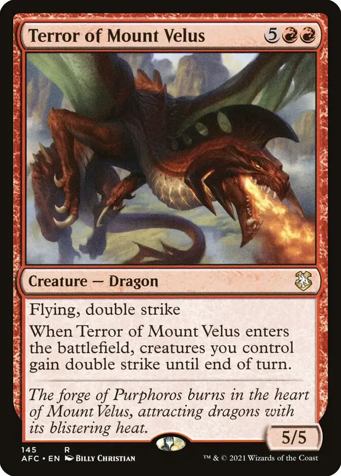 Terror of Mount Velus (Forgotten Realms Commander)