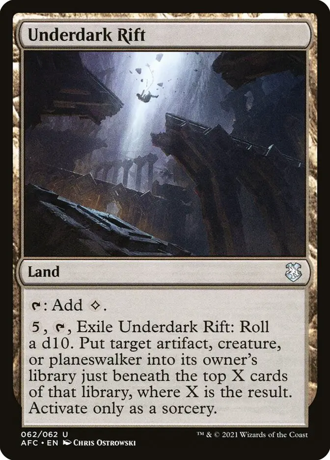 Underdark Rift (Forgotten Realms Commander)