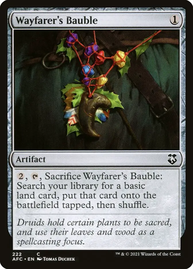 Wayfarer s Bauble (Forgotten Realms Commander)