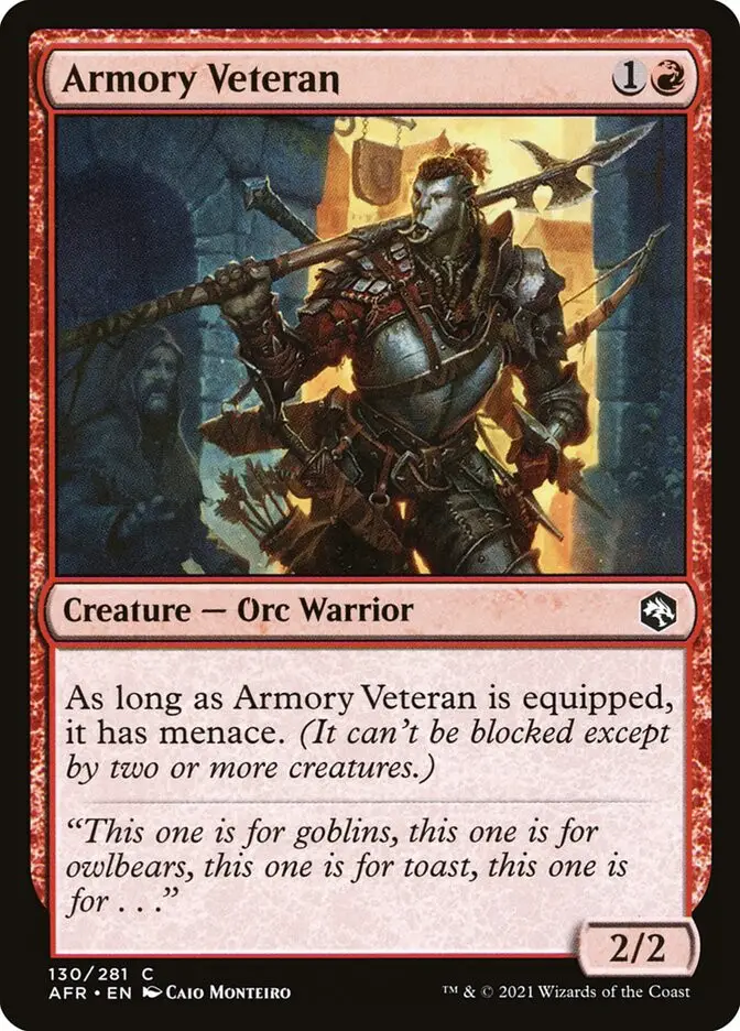 Armory Veteran (Adventures in the Forgotten Realms)
