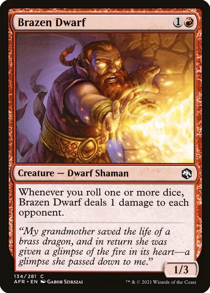 Brazen Dwarf (Adventures in the Forgotten Realms)