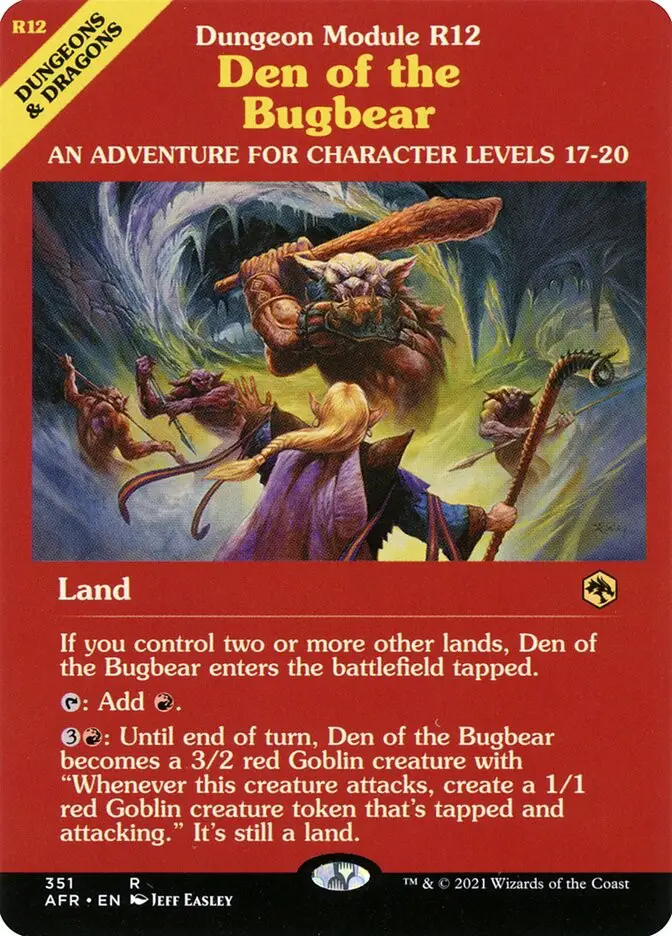 Den of the Bugbear (Adventures in the Forgotten Realms)