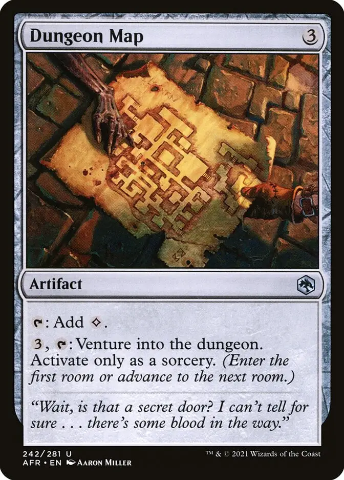 Dungeon Map (Adventures in the Forgotten Realms)
