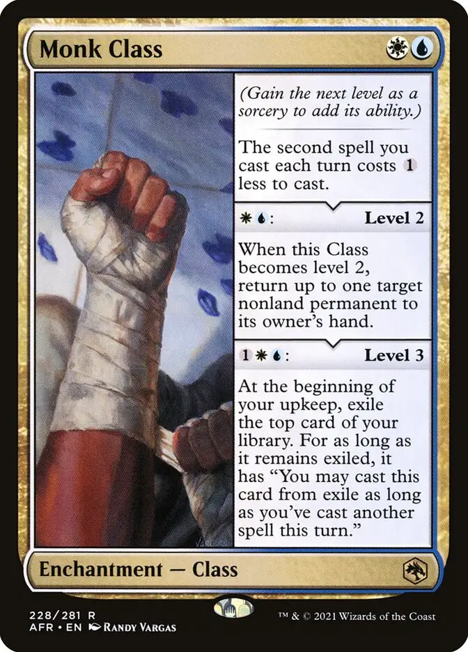 Monk Class (Adventures in the Forgotten Realms)