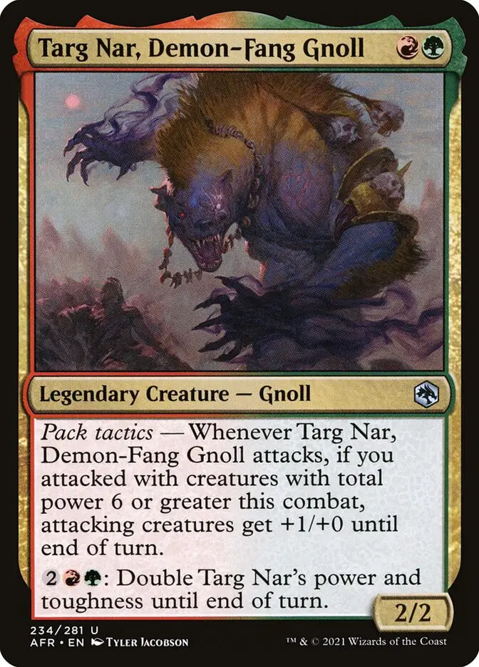 Targ Nar  Demon Fang Gnoll (Adventures in the Forgotten Realms)