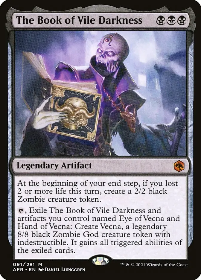 The Book of Vile Darkness (Adventures in the Forgotten Realms)