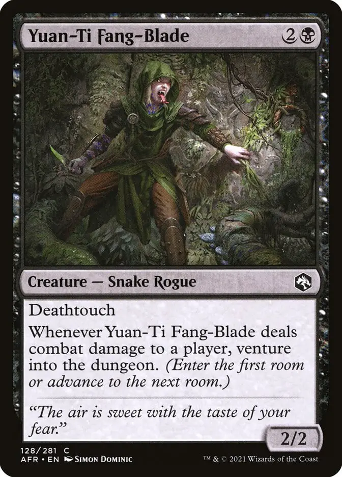 Yuan Ti Fang Blade (Adventures in the Forgotten Realms)