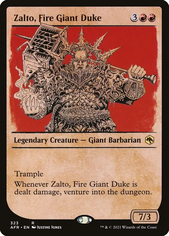 Zalto  Fire Giant Duke (Adventures in the Forgotten Realms)